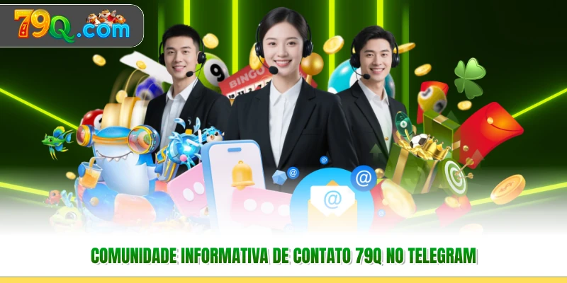 Comunidade informativa de contato 79Q no Telegram